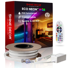 Load image into Gallery viewer, 110V Eco RGB Neon Rope Light Long Lasting Bright Remote Control

