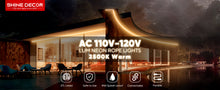 Load image into Gallery viewer, 110V Super Bright Lum LED Neon Rope Light 2500K Warm White 226Lumens
