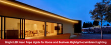 Load image into Gallery viewer, 110V Super Bright Lum LED Neon Rope Light 2500K Warm White 226Lumens
