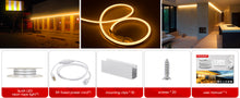Load image into Gallery viewer, 110V Super Bright Lum LED Neon Rope Light 2500K Warm White 226Lumens
