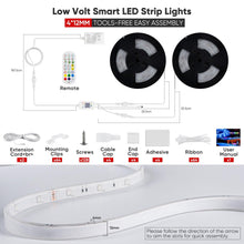 Load image into Gallery viewer, 24V Smart Solid Silicone RGB Led Strip Light IP67 Super Waterproof Pool Lighting - Shine Decor
