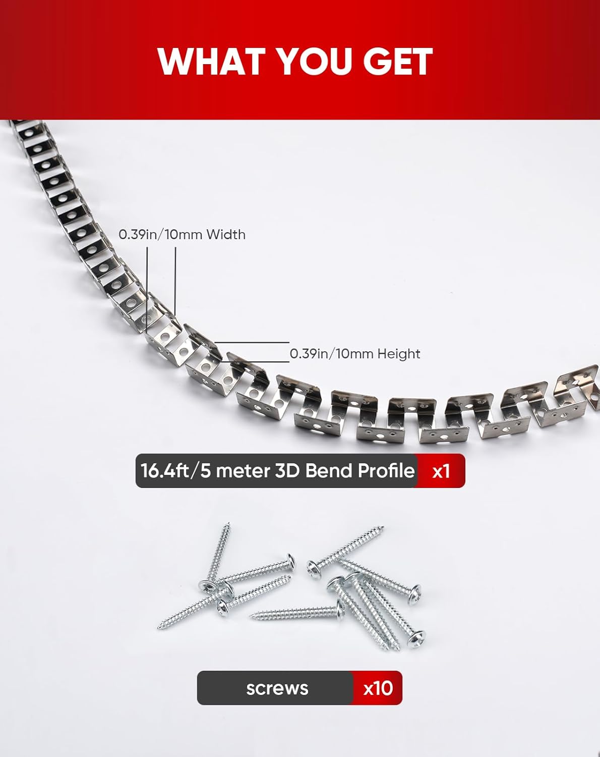 3D Neon Bend Flexibles Profil 16,4 Fuß/5 Meter Aluminiumkanal für 3D LED Neon Seillicht 