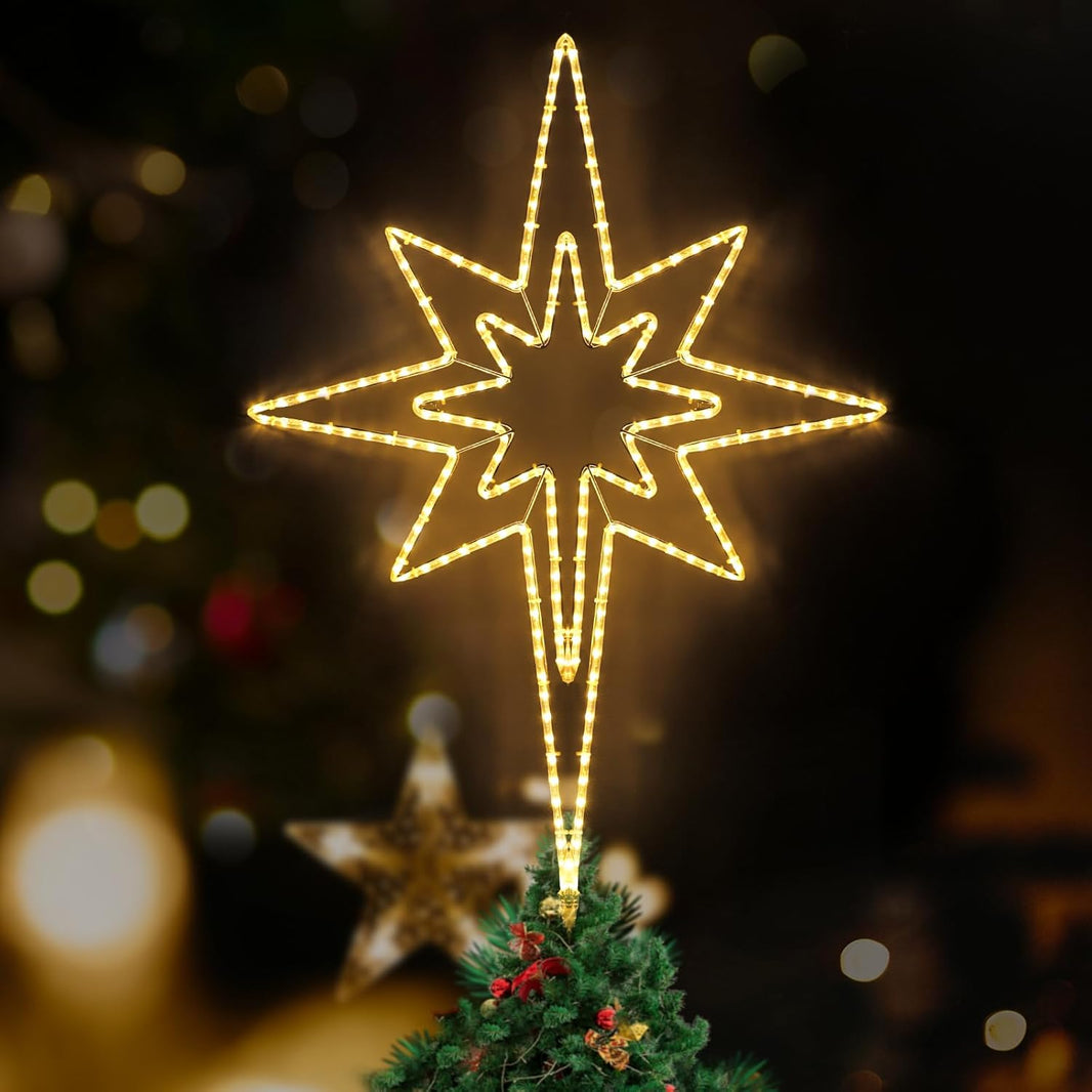 Outdoor Christmas Light Shine Decor