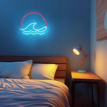Load image into Gallery viewer, Sunset Sunrise Neon Sign Mountain Neon Sign - Shine Decor
