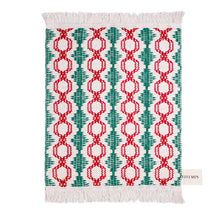 Load image into Gallery viewer, VIVI MIN Christmas Table Runner for Holiday Parties, Linen Burlap Table Runners Dresser Scarves Dining Table Home Decor 13x20inch,Red&amp;Green - Shine Decor
