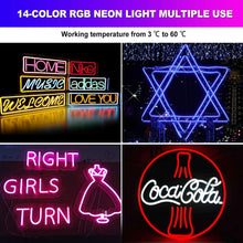 Load image into Gallery viewer, 110V 12.5x23mm RGB Neon Light-ProSelect Neon Plus RGB - Shine Decor
