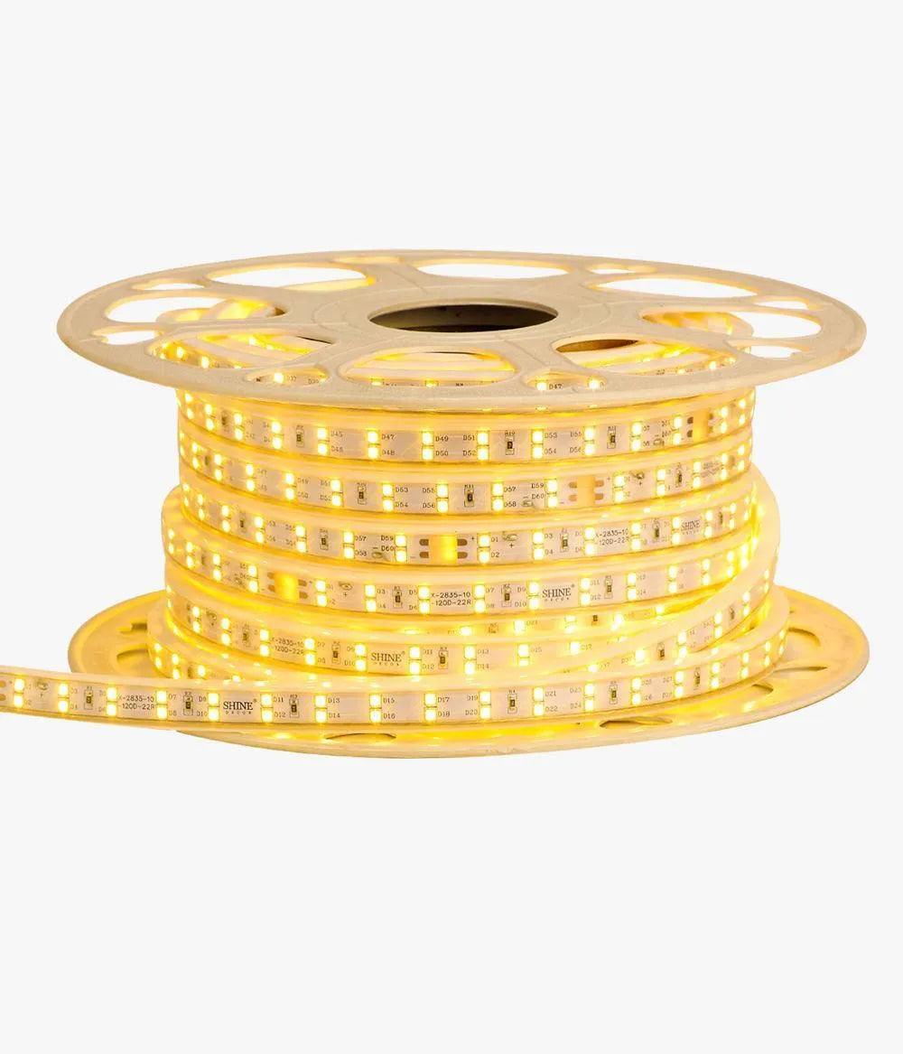 110V 7x15mm Double Row Cold Resistant LED Strip-Ultra Bright Strip - Shine Decor