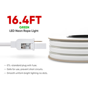 110V Medium-Priced LED Neon Light-Eco Green Neon Light - Shine Decor