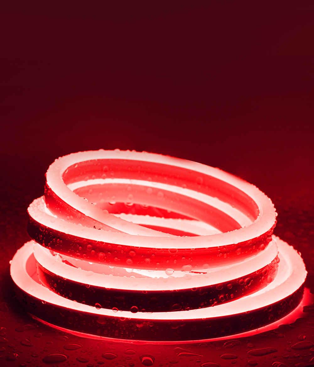 Shine Decor 110V Eco Red Neon Rope Light