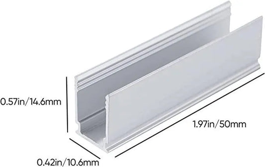 Mounting Pack for 110V 10X20mm RGB Neon Light-Eco RGB Neon - Shine Decor